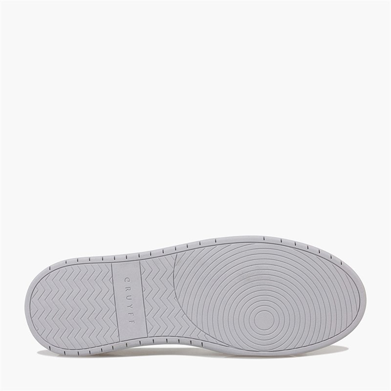 Cruyff Mens Endorsed Tennis Trainers Light Grey - Image 2