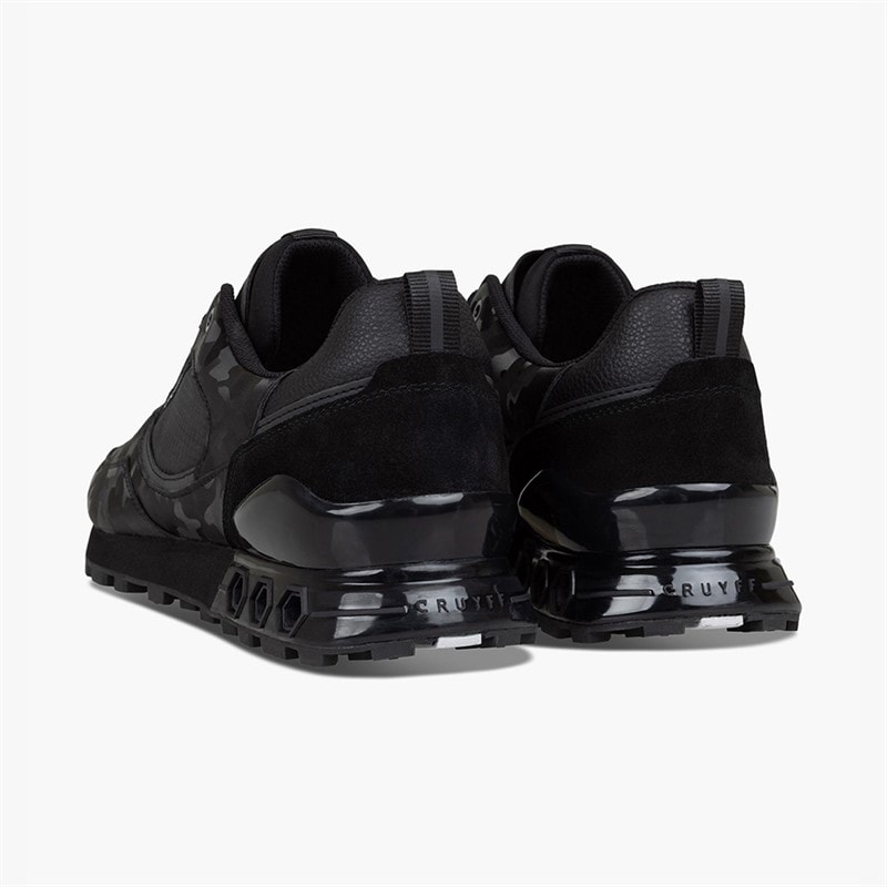Cruyff Mens Snyper Trainers Black - Image 3