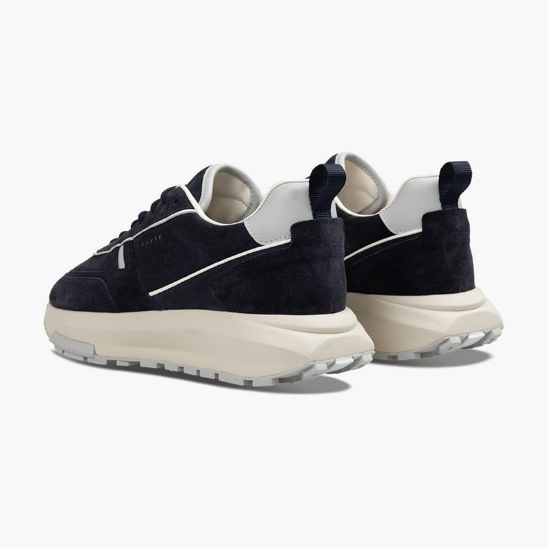 Cruyff Mens Ambruzzia Lux Trainers Navy - Image 3