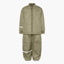 Celavi Kids Celavie Solid Basic Thermal Set Khaki