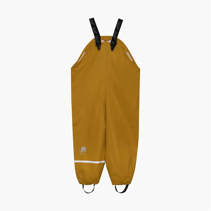 Celavi Kids Celavie Solid PU Basic Rainwear Set Buckthorn Brown - Image 3