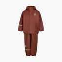 Celavi Kids Celavie Solid PU Basic Rainwear Set Tortoise Shell