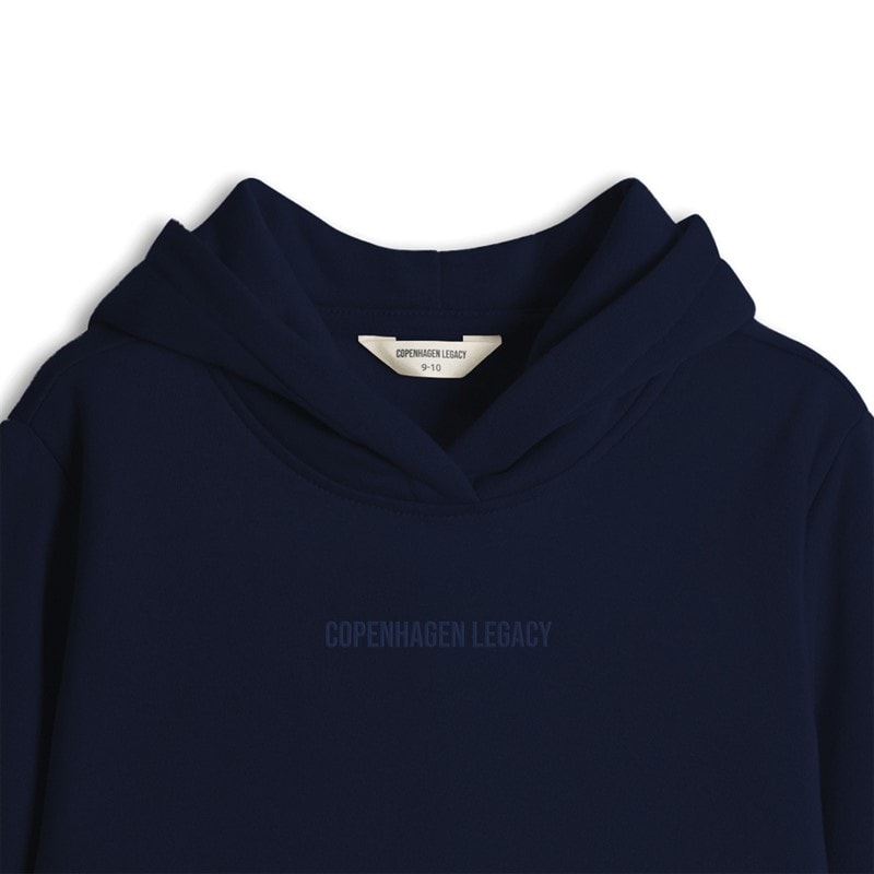 Copenhagen Legacy Kids Hoodie Navy - Image 3