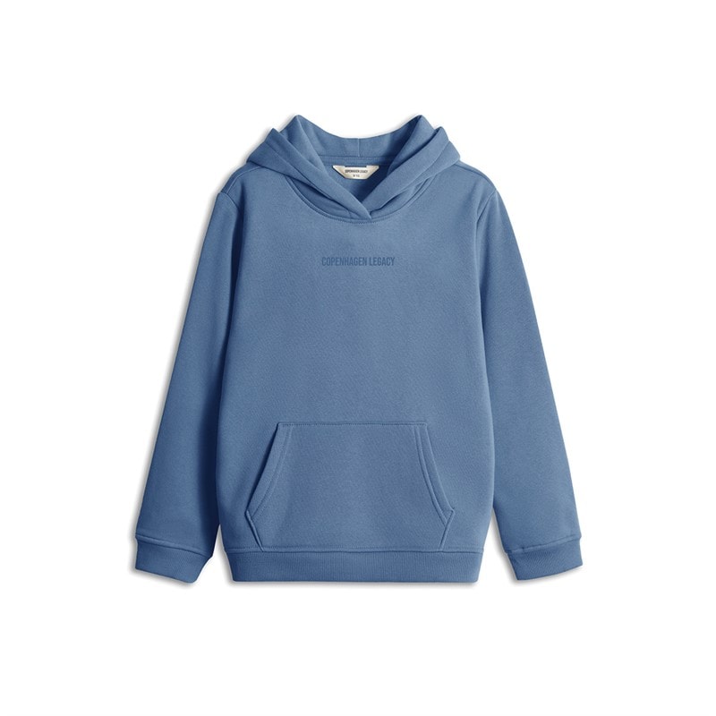 Copenhagen Legacy Kids Hoodie Denim Melange