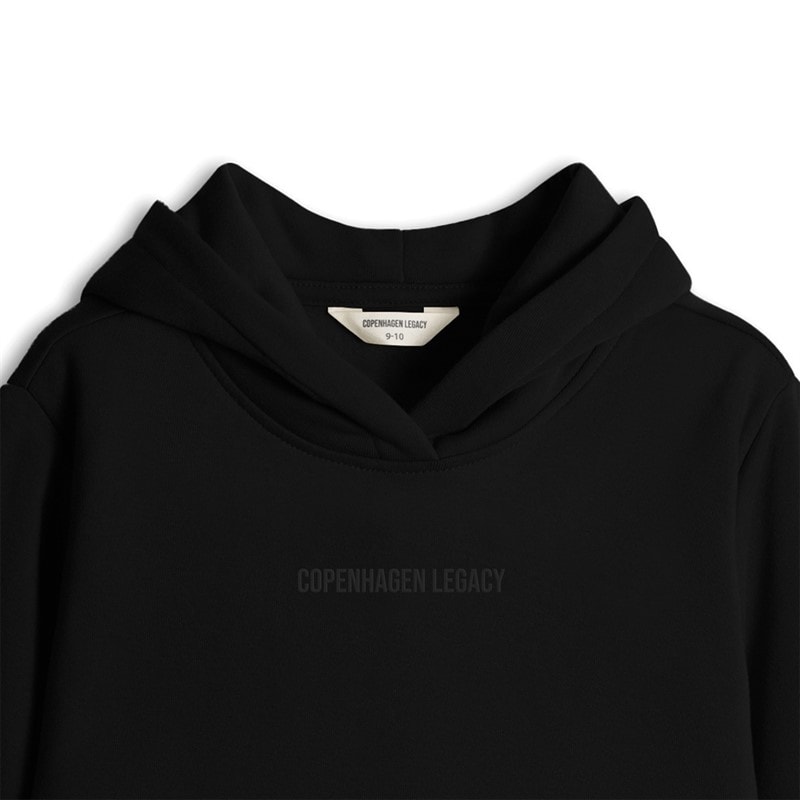 Copenhagen Legacy Kids Hoodie Black - Image 3