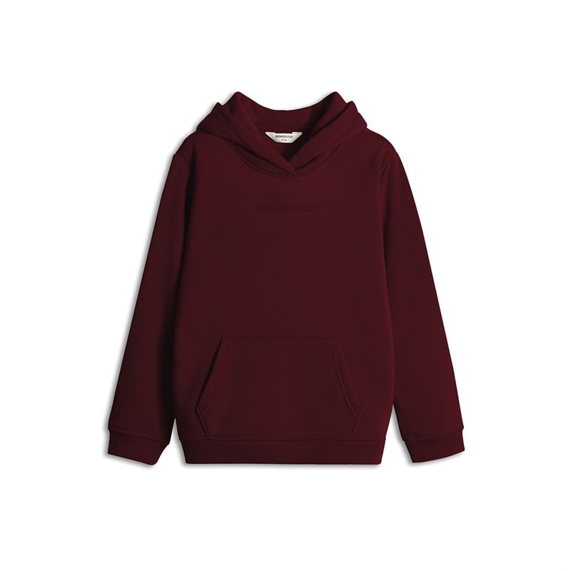 Copenhagen Legacy Kids Hoodie Bordeaux