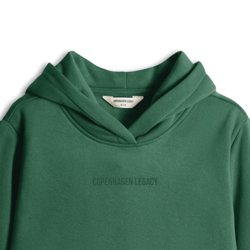 Copenhagen Legacy Kids Hoodie Green - Image 3