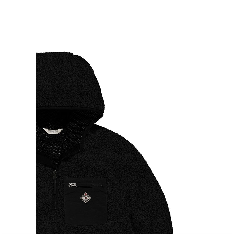 Copenhagen Legacy Mens Half Zip Fleece Black - Image 3