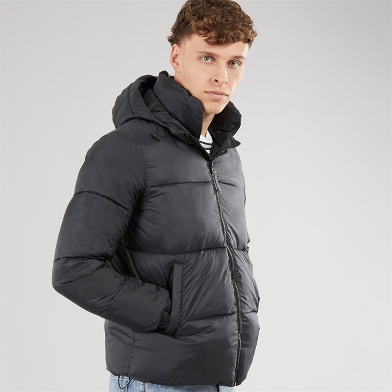 Copenhagen Legacy Mens Hooded Jacket Black - Image 3