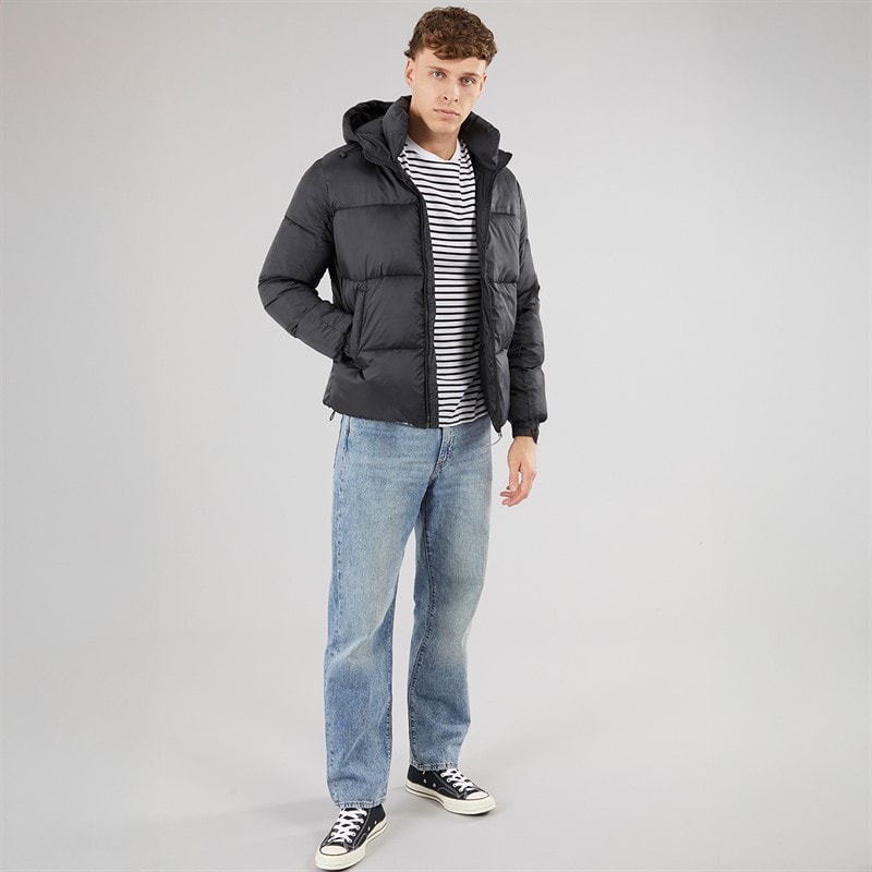 Copenhagen Legacy Mens Hooded Jacket Black - Image 4