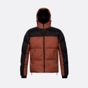 Copenhagen Legacy Mens Hooded Jacket Rust/Black