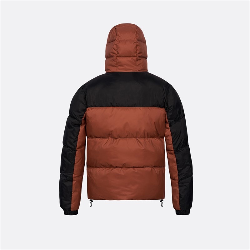 Copenhagen Legacy Mens Hooded Jacket Rust/Black - Image 2
