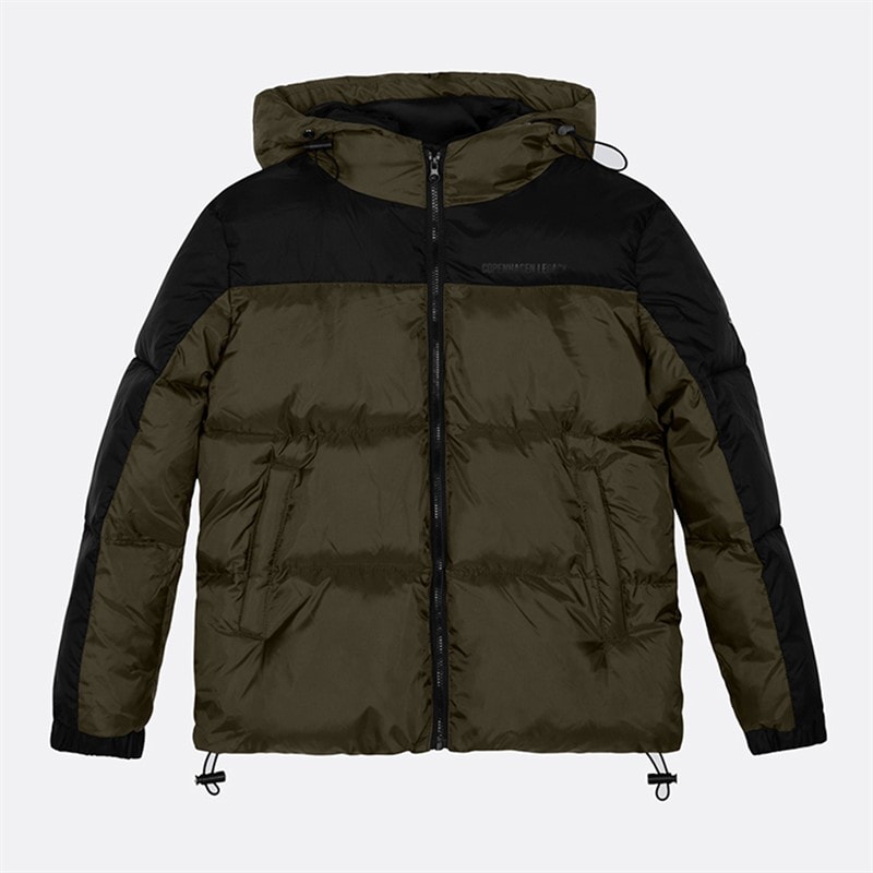Copenhagen Legacy Kids Hooded Jacket Army/Black - Image 1