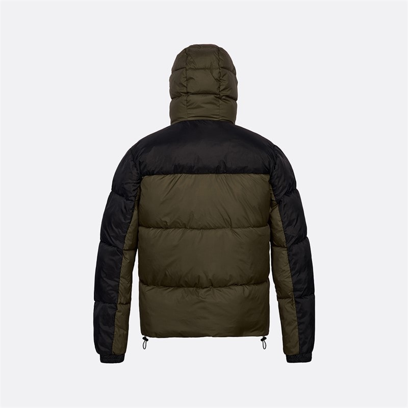 Copenhagen Legacy Mens Hooded Jacket Army/Black - Image 2