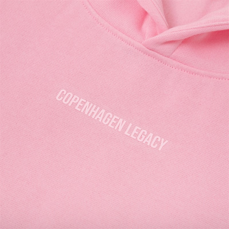 Copenhagen Legacy Mens Hoodie Pink - Image 3
