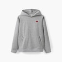 Copenhagen Legacy Mens Crew Heart Print Hoodie Grey Melange