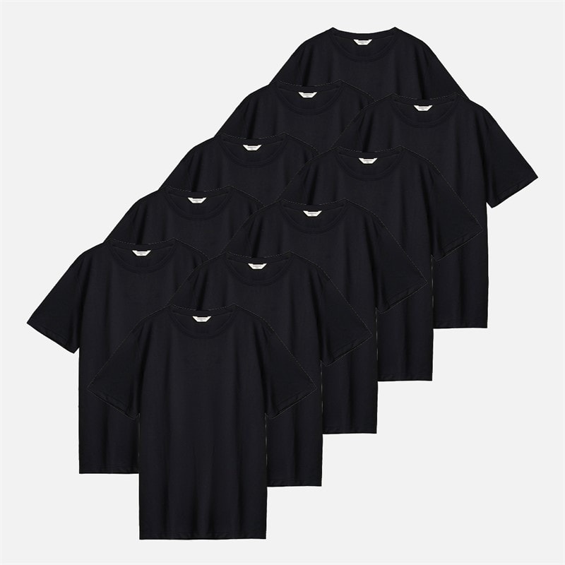 Copenhagen Legacy Mens Copehagen Legacy Ten Pack T-Shirts Black