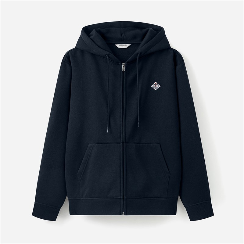 Copenhagen Legacy Mens Zip Hoodie Navy - Image 2