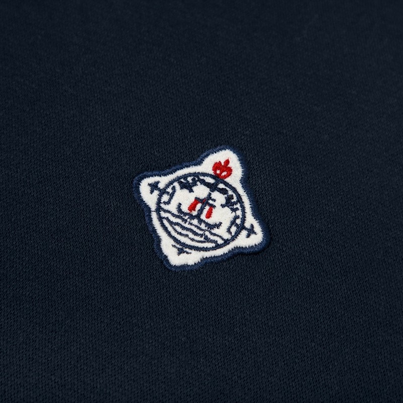 Copenhagen Legacy Mens Zip Hoodie Navy - Image 4