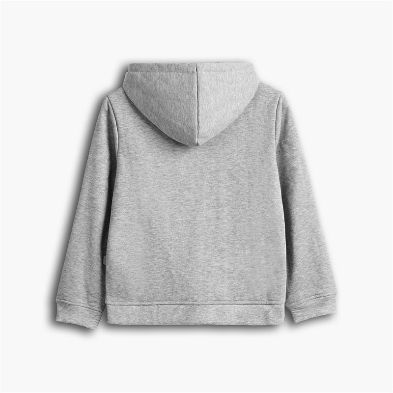Copenhagen Legacy Boys Zip Hoodie Grey Melange - Image 2
