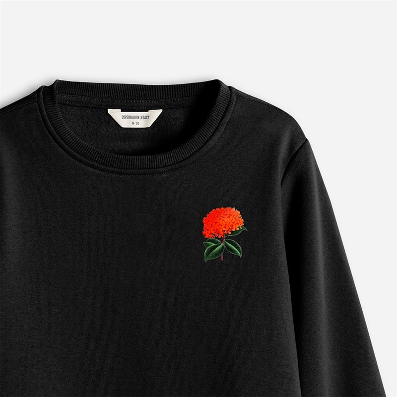 Copenhagen Legacy Kids Crew Sweatshirt Black - Image 3