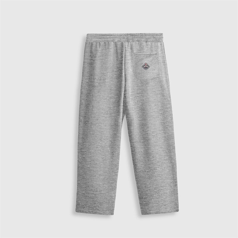 Copenhagen Legacy Kids Straight Leg Joggers Grey Melange - Image 2
