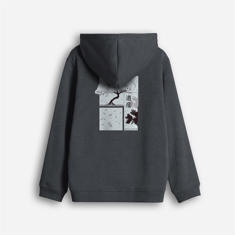 Copenhagen Legacy Kids Hoodie Charcoal - Image 2