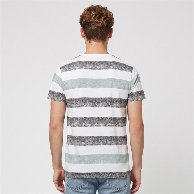 Indicode Mens Inhernandez T-Shirt Slate Gray - Image 2