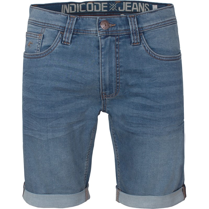 Indicode Mens Indelmare Denim Shorts Medium Indido