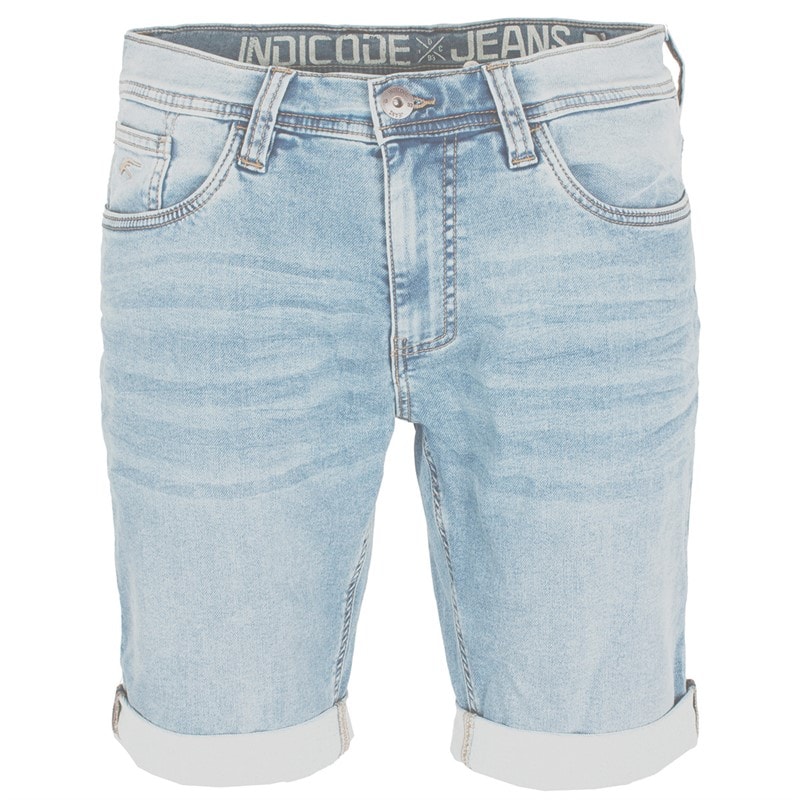Indicode Mens Indelmare Denim Shorts Blue 1134 - Image 1