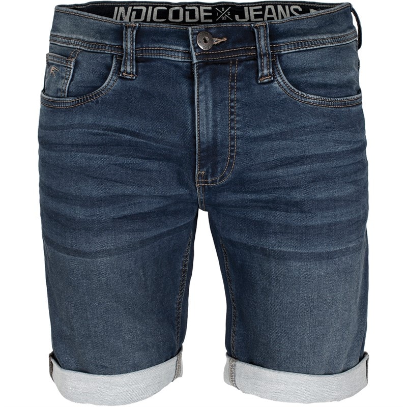 Indicode Mens Indelmare Denim Shorts Blue 803 - Image 1