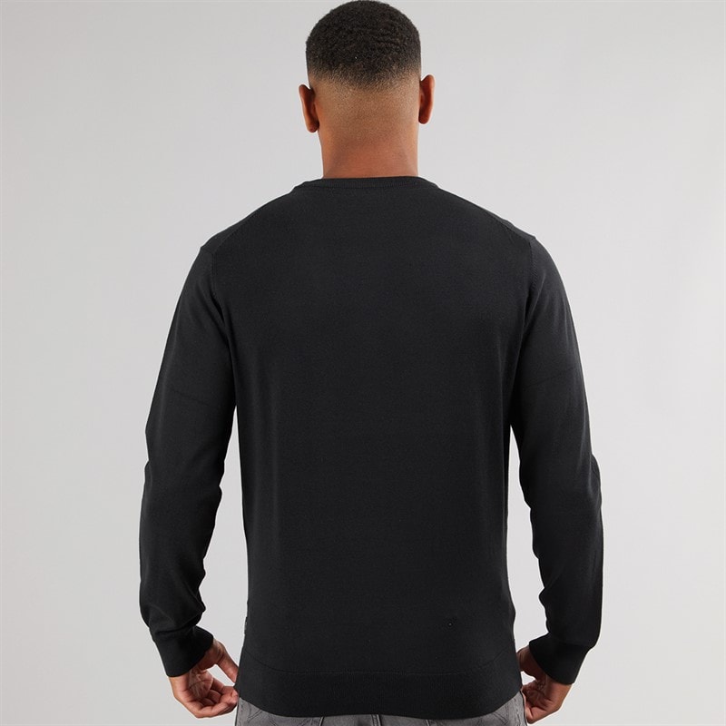 Indicode Mens Townsend Jumper Black - Image 2
