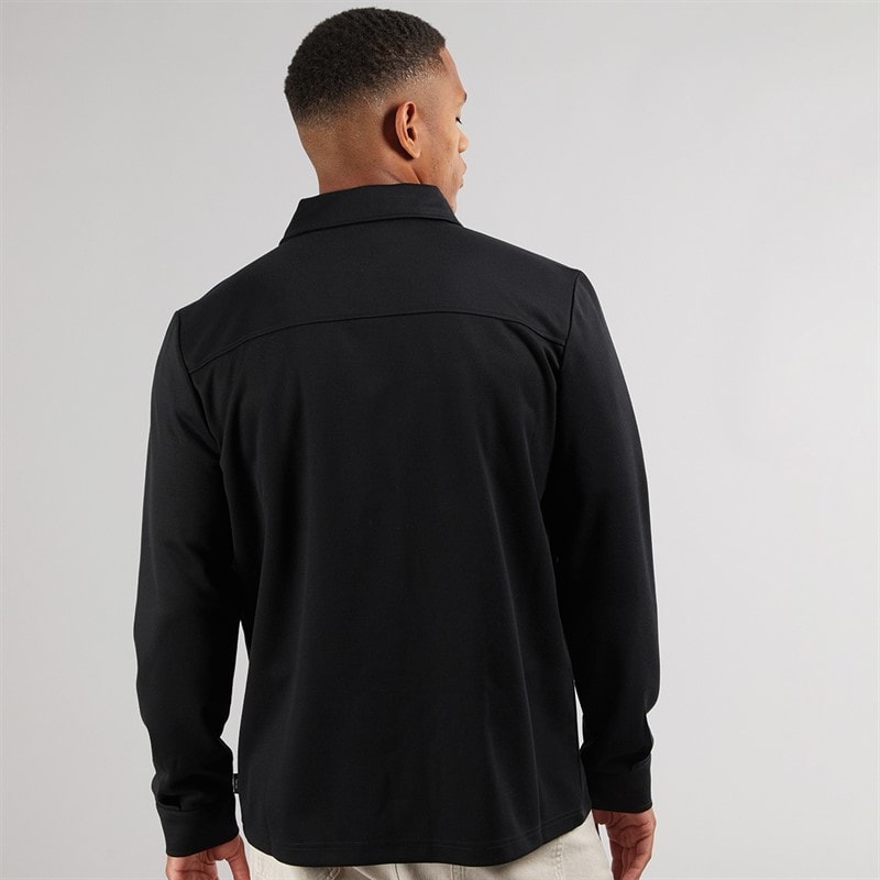 Indicode Mens Yuno Overshirt Black - Image 2