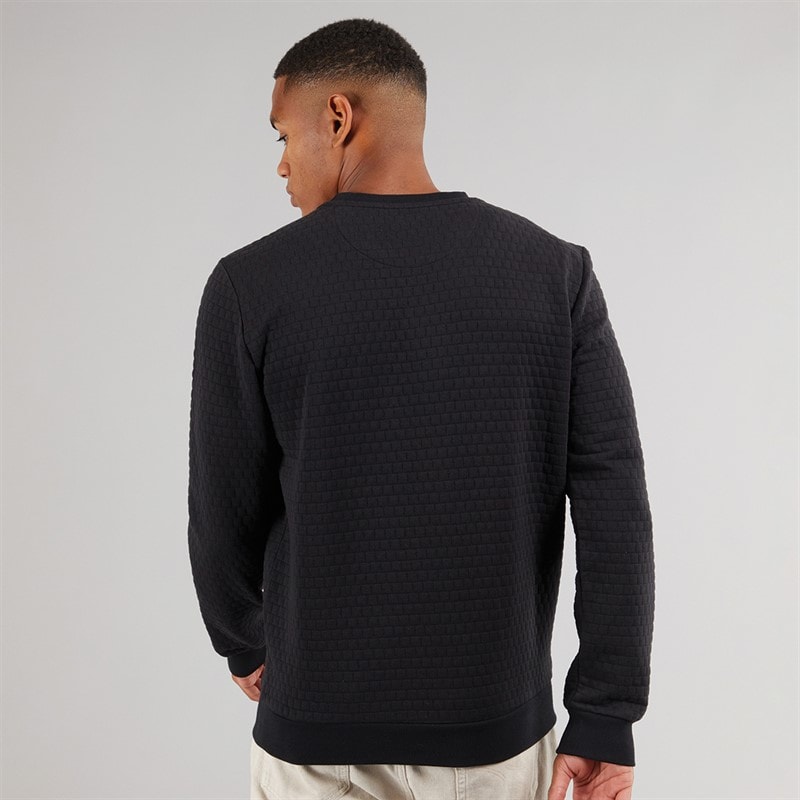 Indicode Mens Dash Sweatshirt Black - Image 2