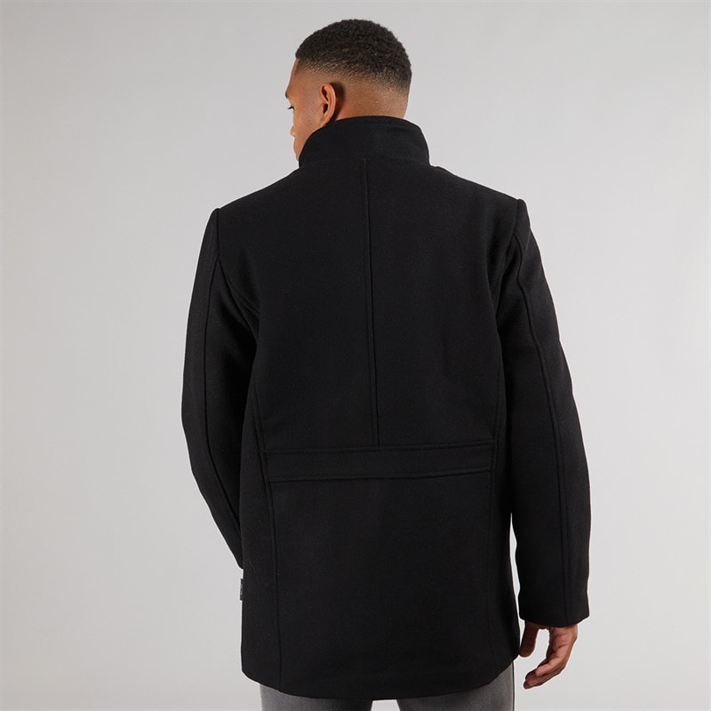 Indicode Mens Lunik Coat Black - Image 2