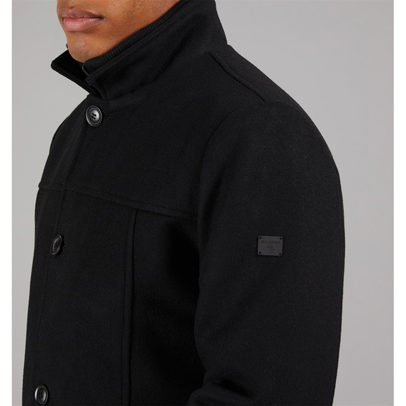 Indicode Mens Lunik Coat Black - Image 3