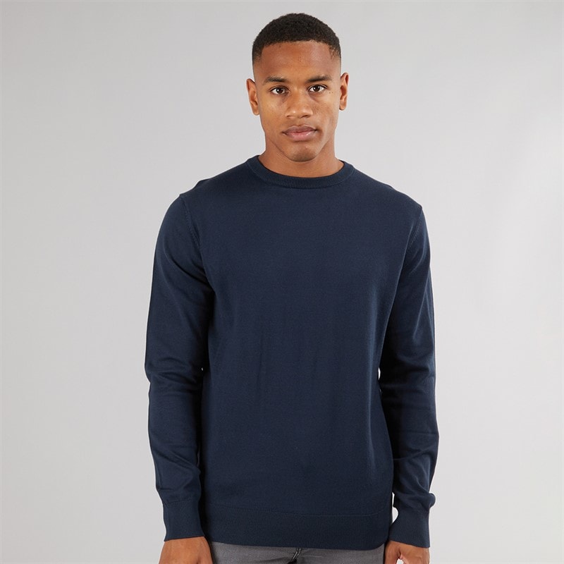 Indicode Mens Townsend Jumper Navy - Image 1