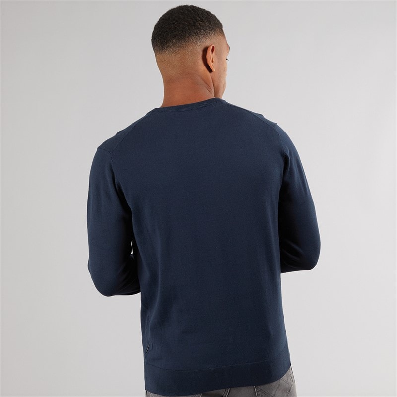 Indicode Mens Townsend Jumper Navy - Image 2