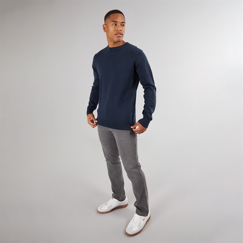 Indicode Mens Townsend Jumper Navy - Image 3