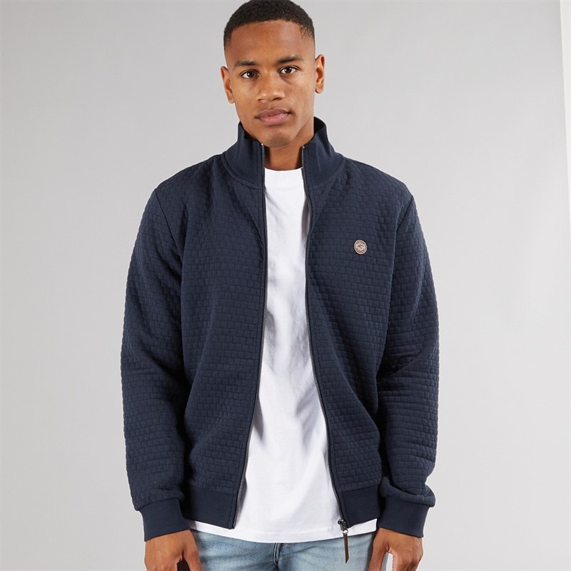 Indicode Mens Bermie Sweatshirt Navy - Image 1
