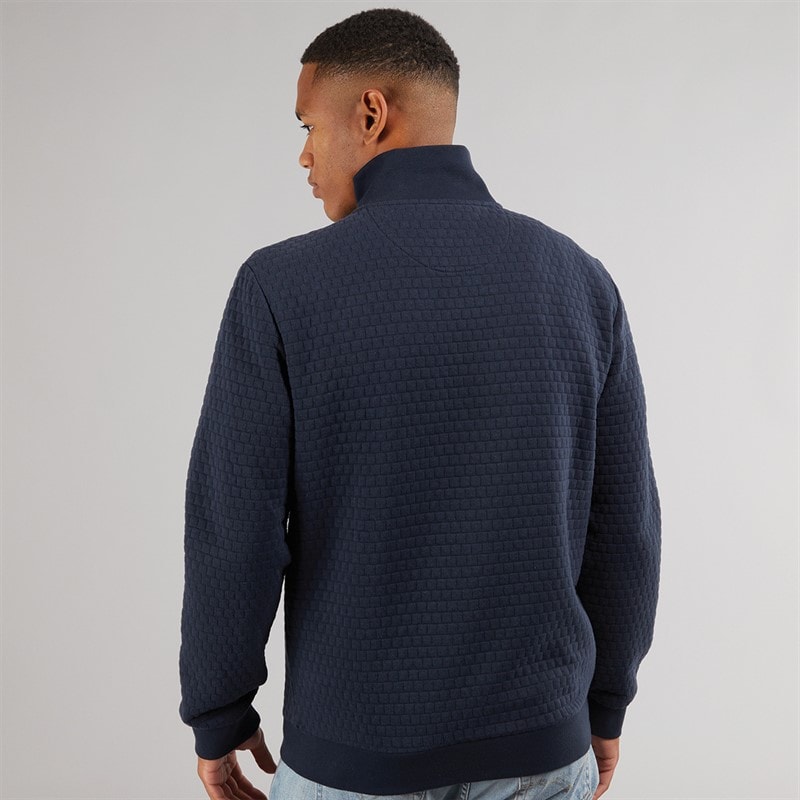 Indicode Mens Bermie Sweatshirt Navy - Image 2