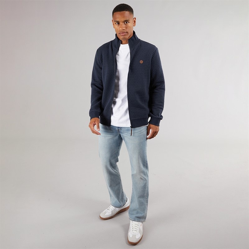 Indicode Mens Bermie Sweatshirt Navy - Image 4