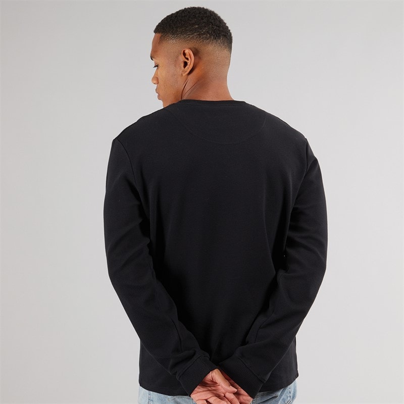 Indicode Mens Salupe Sweatshirt Black - Image 2