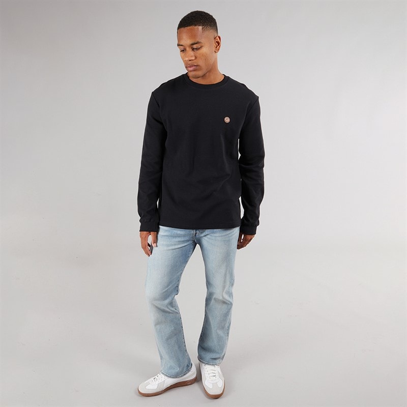 Indicode Mens Salupe Sweatshirt Black - Image 4
