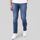 Indicode Mens Tony Regular Fit Jeans Medium Indigo
