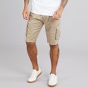 Indicode Mens Inmonroe Cargo Shorts Greige