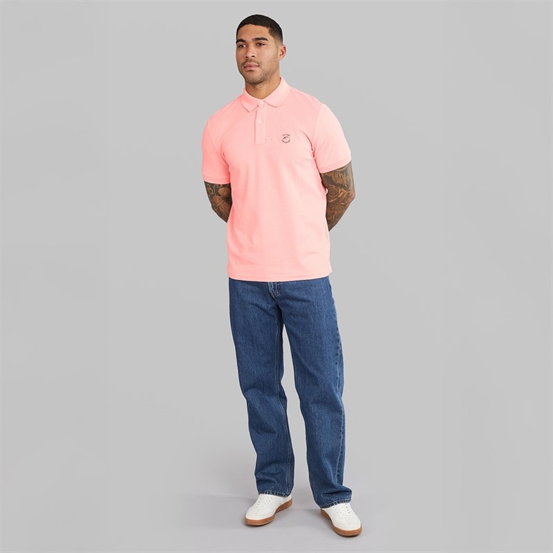 Indicode Mens Inwadim Polo Shirt Chintz Rose - Image 3