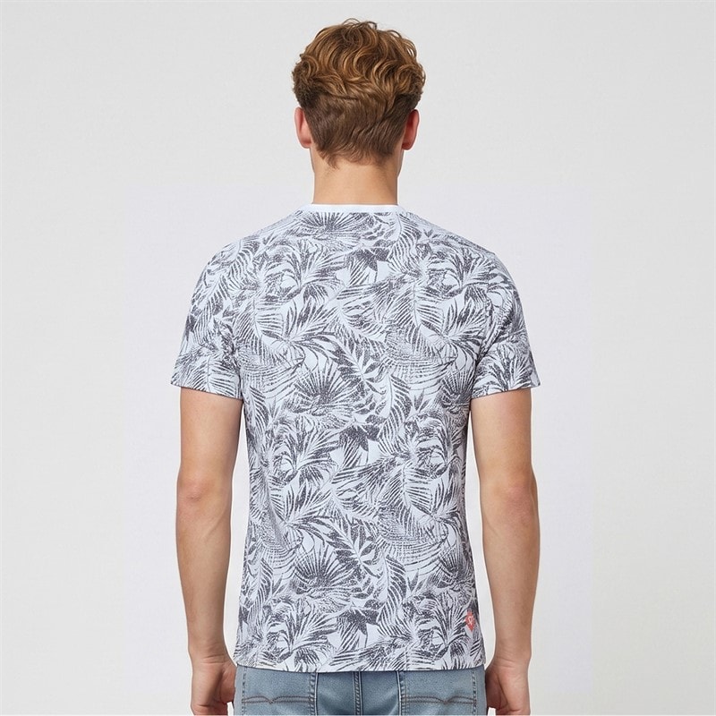 Indicode Mens Inpalme T-Shirt Sky Way - Image 2