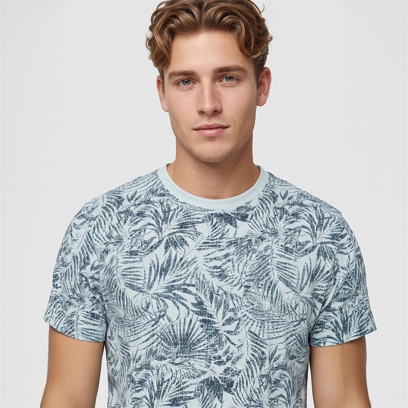 Indicode Mens Inpalme T-Shirt Sky Way - Image 3