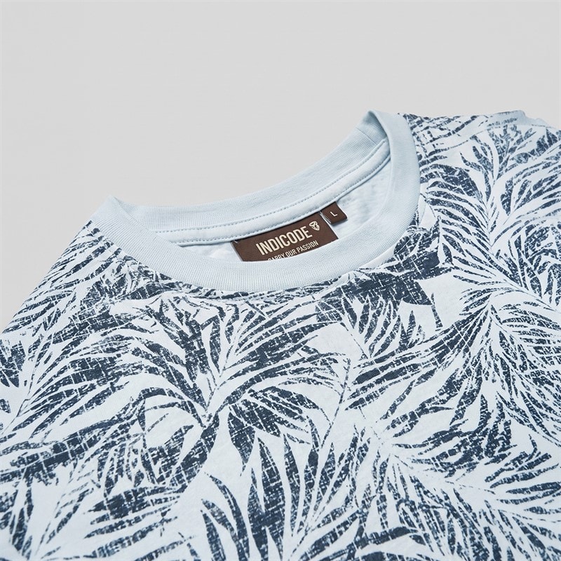 Indicode Mens Inpalme T-Shirt Sky Way - Image 5